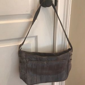 Genuine EEL skin bag - Vintage